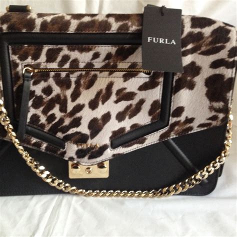 furla animal print bag|furla giove bag.